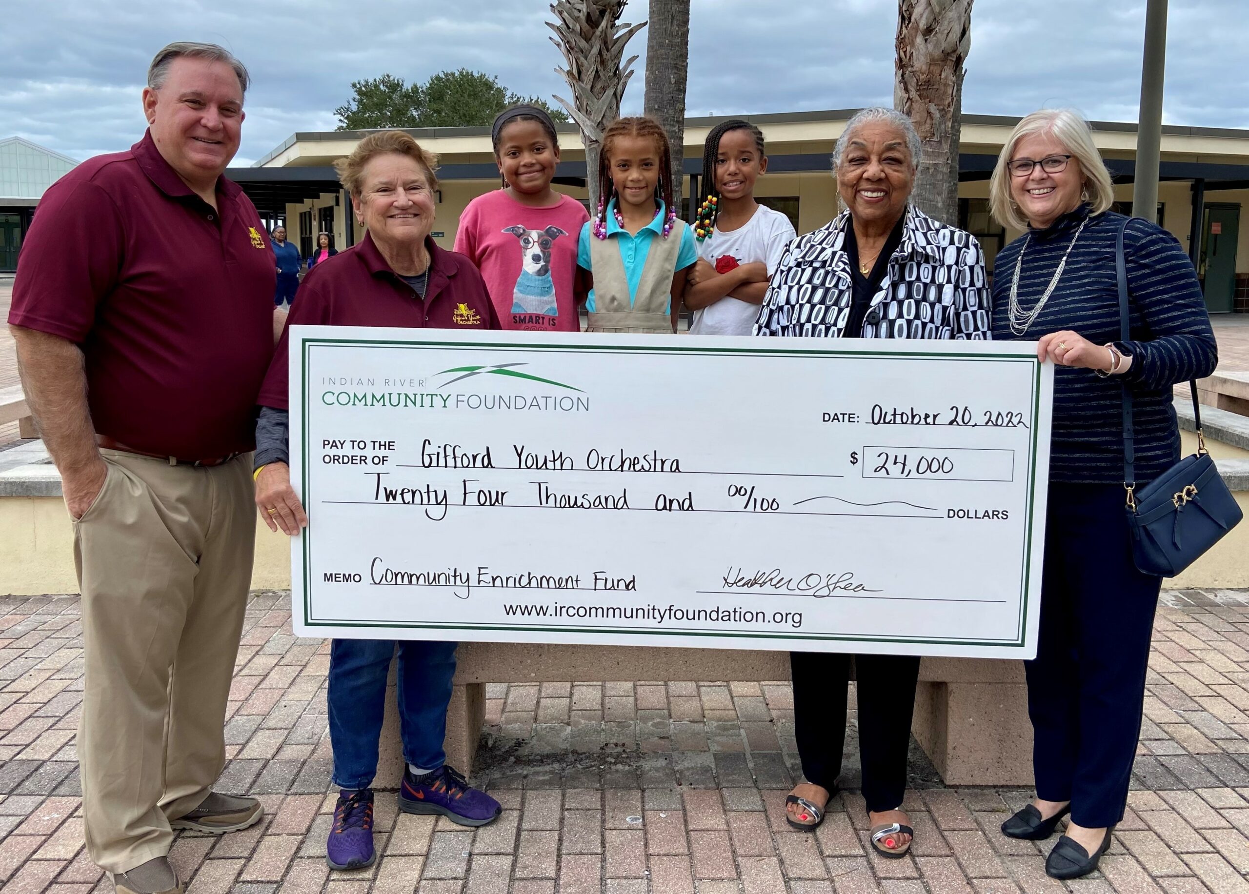 IRCF Awards Gifford Youth Orchestra $24,000