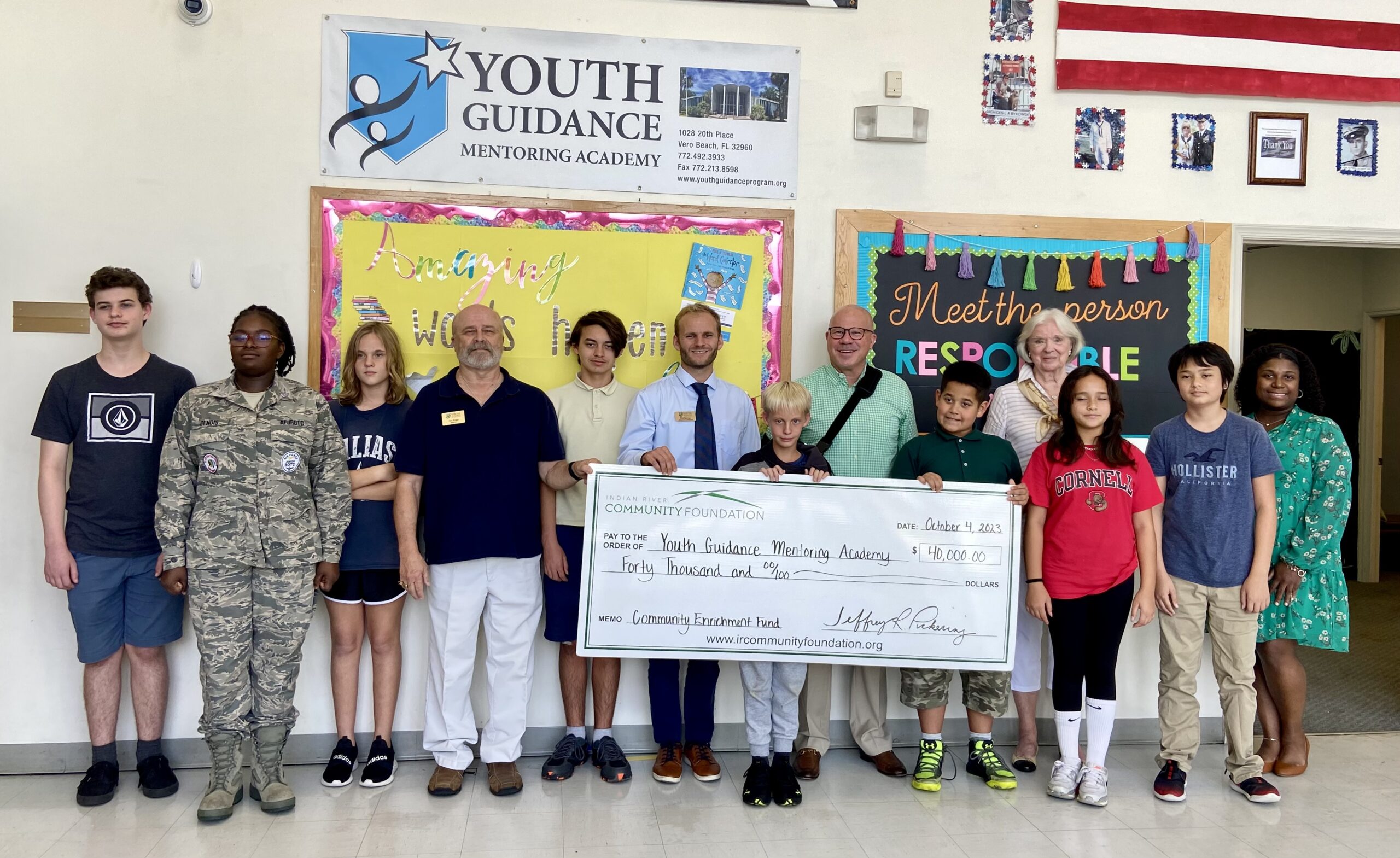 IRCF Awards Youth Guidance $40,000