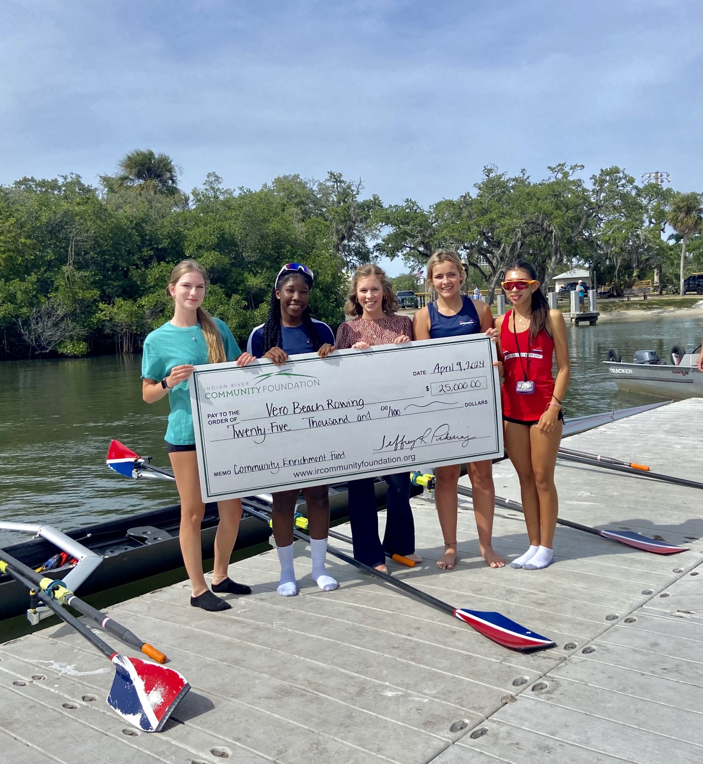 IRCF Awards Vero Beach Rowing $25,000