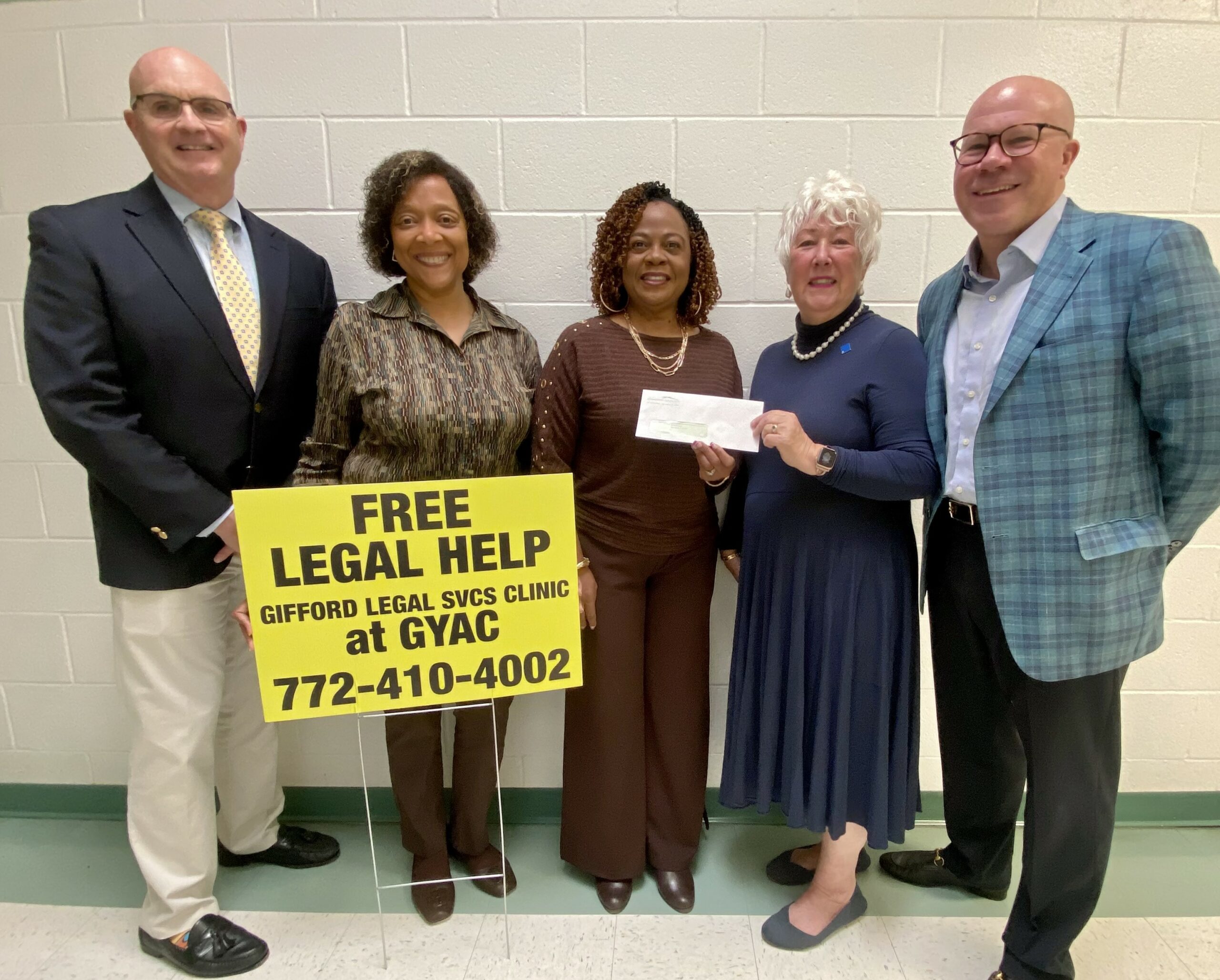 IRCF Awards Gifford Legal Services Clinic $25,000