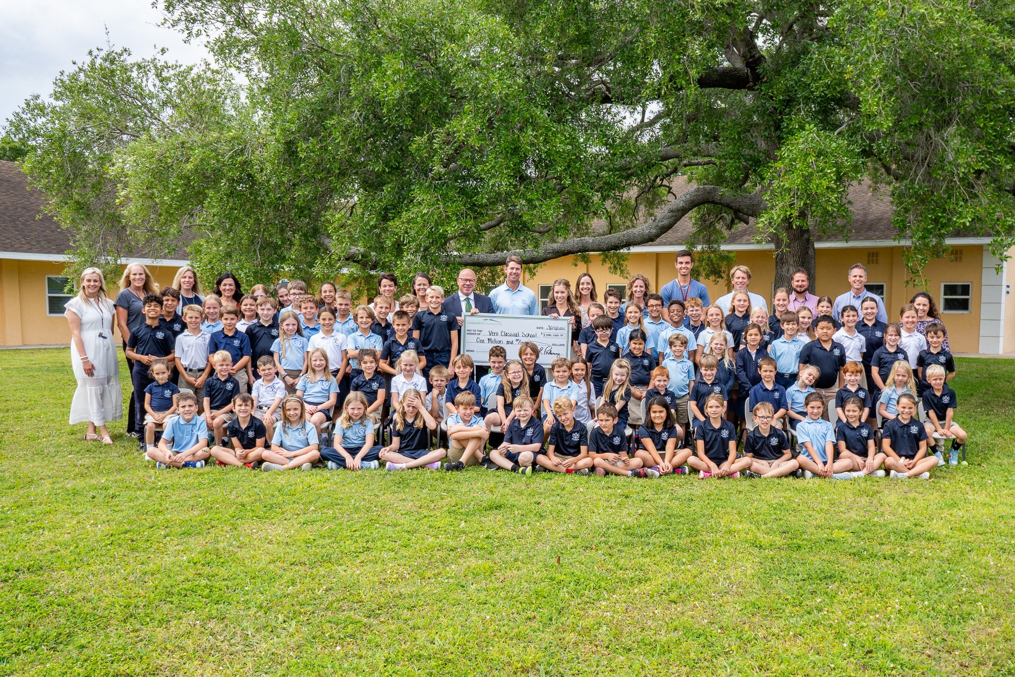 Vero Classical School Receives Historic $1 Million Gift to Advance Capital Campaign