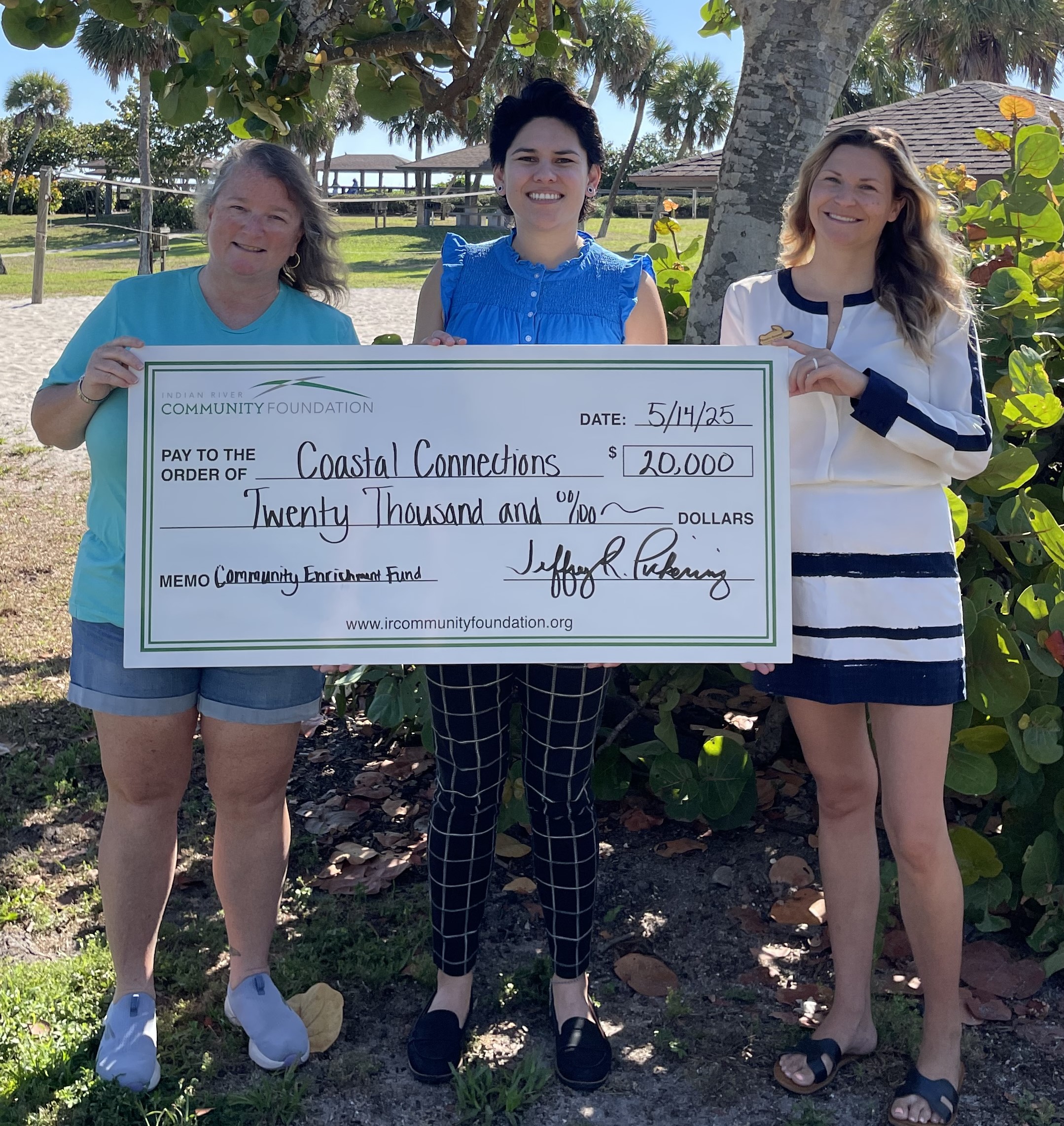 IRCF Awards Coastal Connections, Inc. $20,000