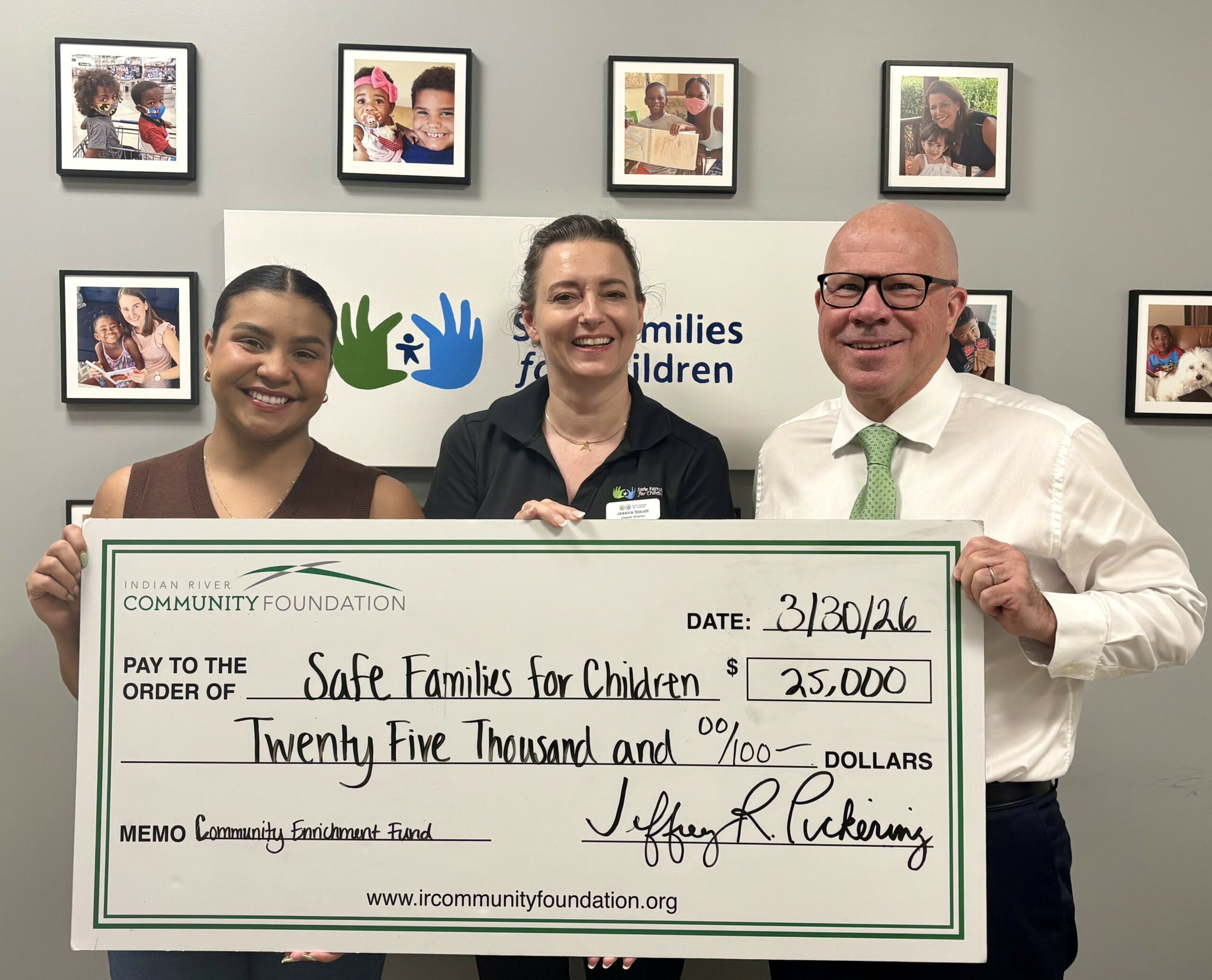 IRCF Awards Safe Families for Children $25,000