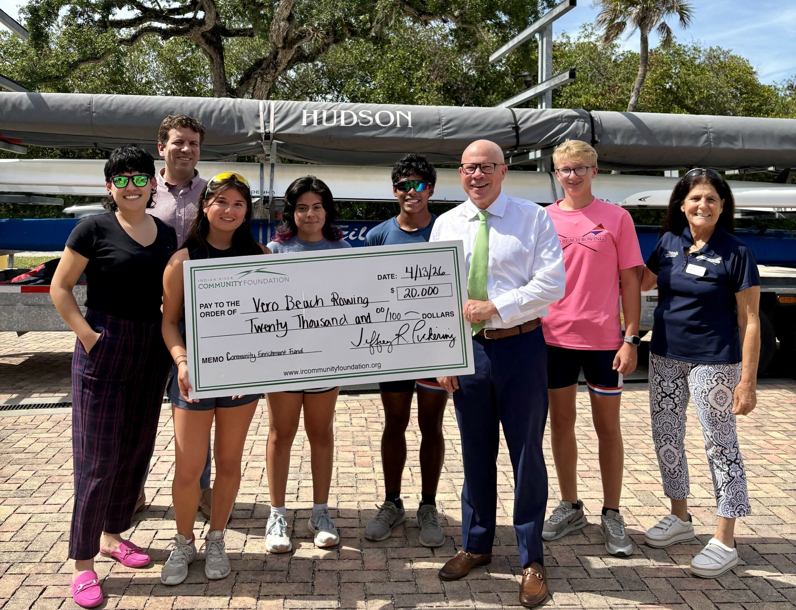 IRCF Awards Vero Beach Rowing $20,000